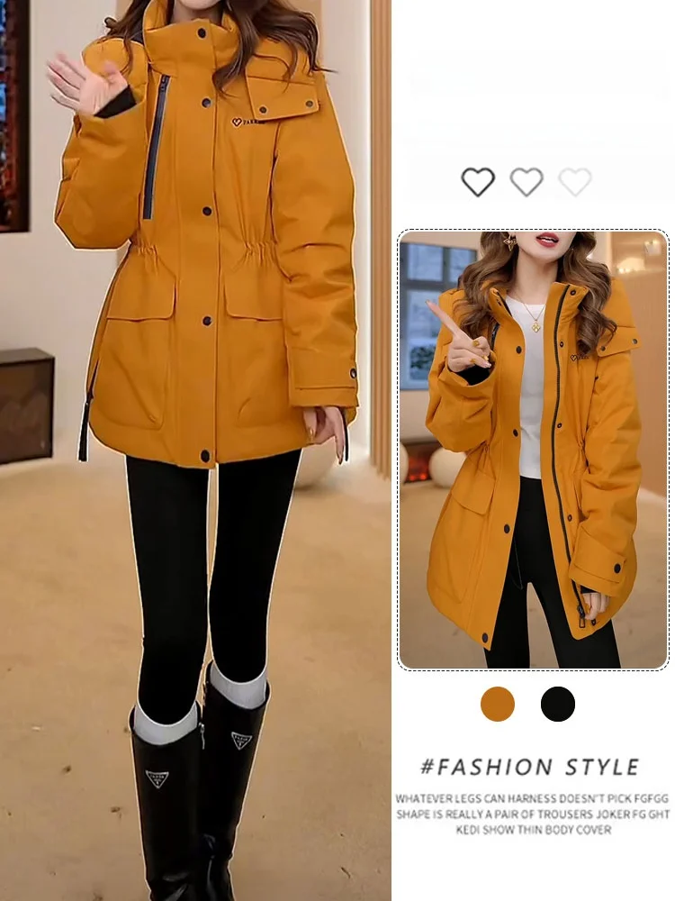 Slimming Effect down Cotton Jacket Women's Winter Fashion Puffer Coat Bread Design Waist-Cinching Korean Style Long Sleeve
Slimming Effect down Cotton Jacket Women's Winter Fashion Puffer Coat Bread Design Waist-Cinching Korean Style Long Sleeve