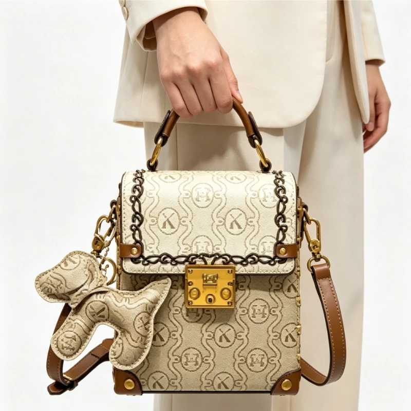Women's Shoulder Bag In Soft Leather Handbag Luxury Brand Famous Designer Classic Elegant Style With Chain Handle Glamorous
Women's Shoulder Bag In Soft Leather Handbag Luxury Brand Famous Designer Classic Elegant Style With Chain Handle Glamorous