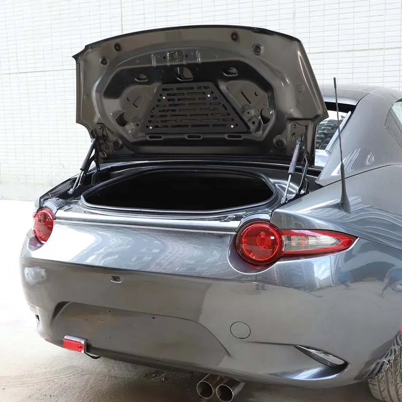 For Mazda MX-5 2016-2023 Aluminum Alloy Black Trunk Storage Rack Bag Rack Mesh Storage Panel Car Modification Accessories
For Mazda MX-5 2016-2023 Aluminum Alloy Black Trunk Storage Rack Bag Rack Mesh Storage Panel Car Modification Accessories