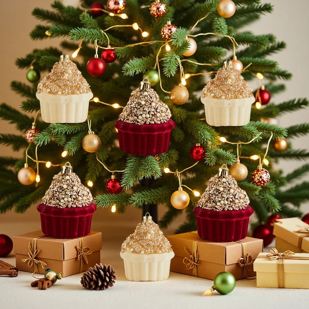 4pcs Christmas Tree Decorations Christmas Flocked Cake Ornaments Christmas Ball Set Xmas New Year Decoration 2026
4pcs Christmas Tree Decorations Christmas Flocked Cake Ornaments Christmas Ball Set Xmas New Year Decoration 2026