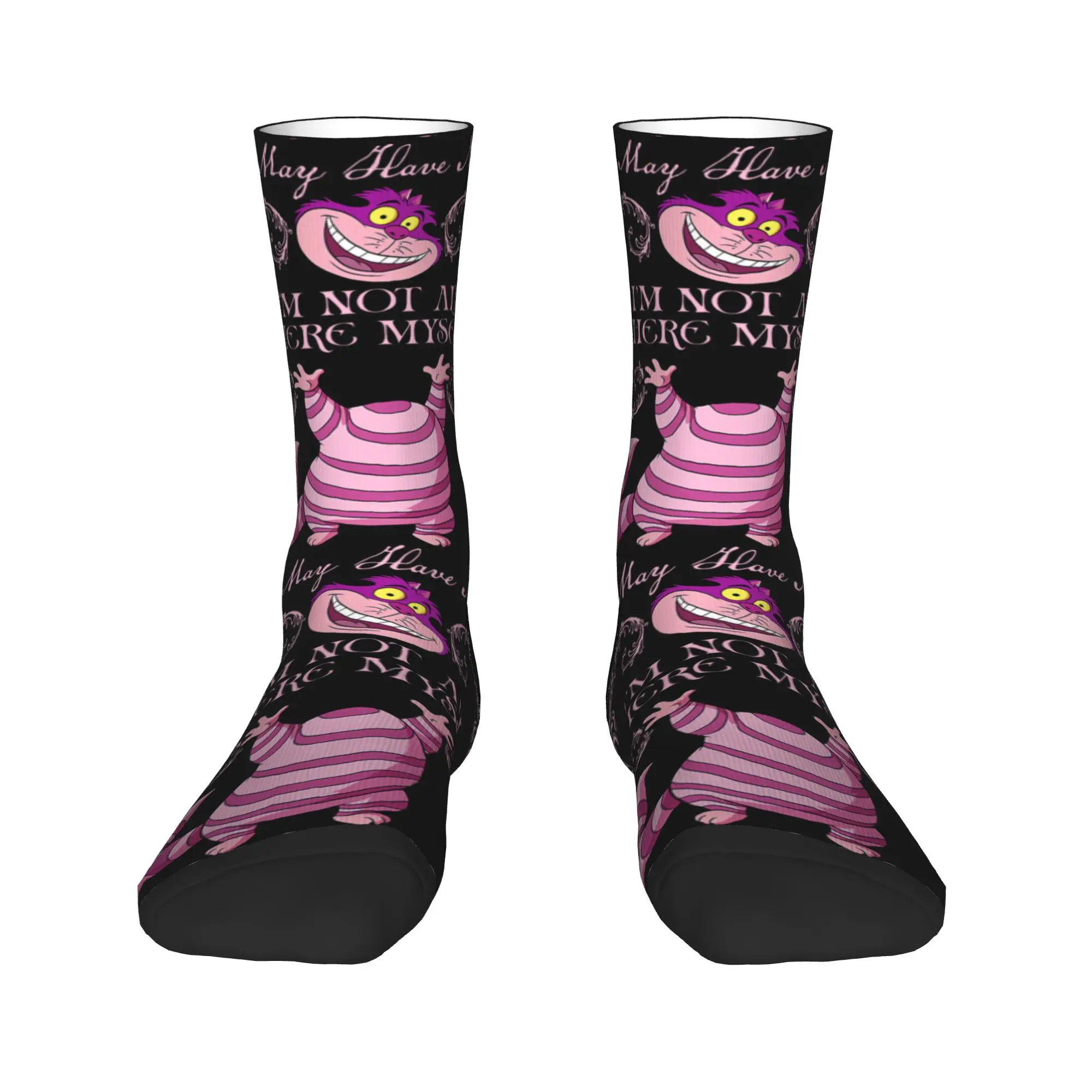 Cheshire Cat Not There Myself Funny Pink Wonderland Quote Mens Crew Socks Unisex Cute Spring Summer Autumn Winter Dress Socks
Cheshire Cat Not There Myself Funny Pink Wonderland Quote Mens Crew Socks Unisex Cute Spring Summer Autumn Winter Dress Socks