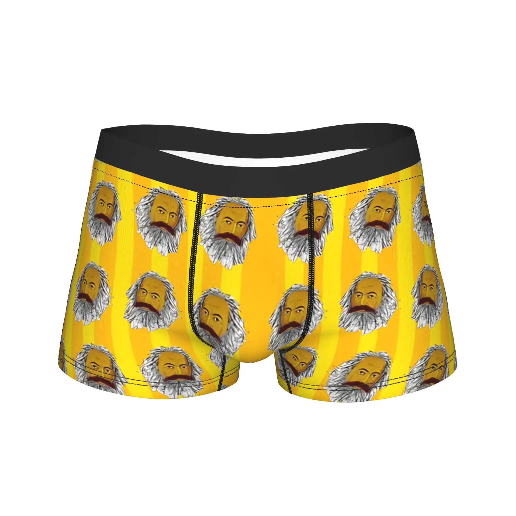 Yellow Stripe Sketch Karl Marx Portrait Print Boxershorts Pouch Underwear Trenky Shorts Briefs Breathable Males Panties Big Size
Yellow Stripe Sketch Karl Marx Portrait Print Boxershorts Pouch Underwear Trenky Shorts Briefs Breathable Males Panties Big Size