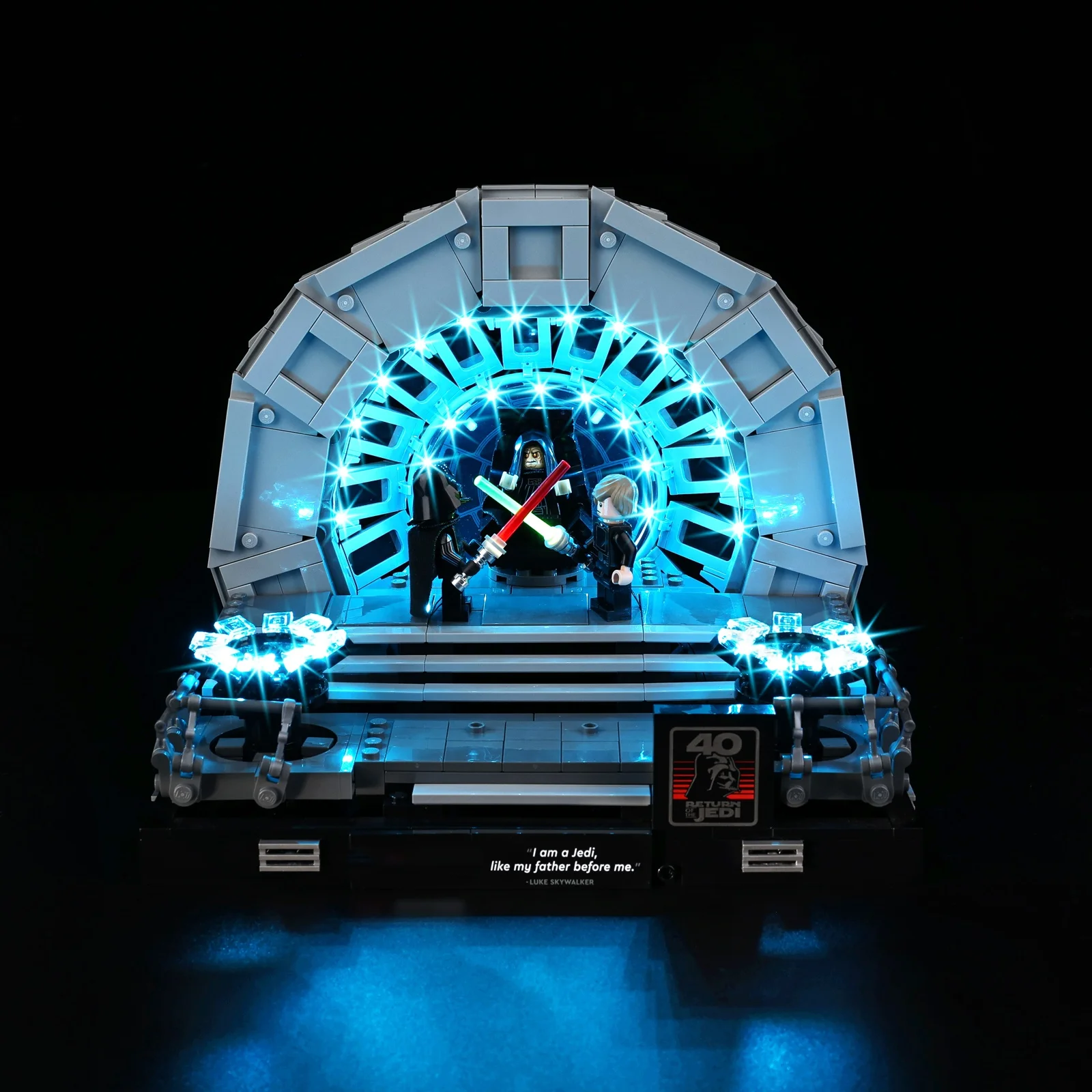 LED Lighting Set Suitable for LEGO Emperor's Throne Room Diorama 75352 Building Blocks (Not Include Model Bricks)
LED Lighting Set Suitable for LEGO Emperor's Throne Room Diorama 75352 Building Blocks (Not Include Model Bricks)