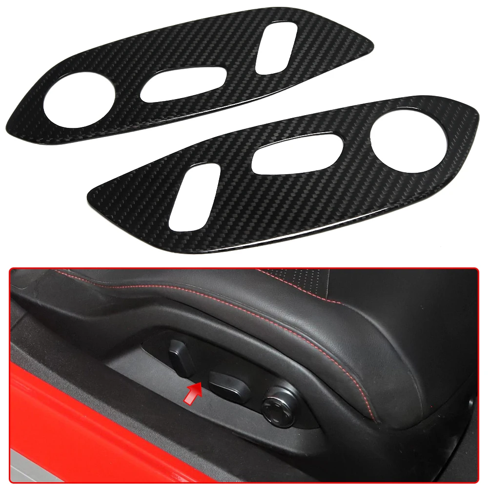 For Chevrolet Corvette C8 Stingray Convertible Coupe Z51 Z06 2020-2024 Seat Adjustment Button Panel Carbon Fiber Interior Trim
For Chevrolet Corvette C8 Stingray Convertible Coupe Z51 Z06 2020-2024 Seat Adjustment Button Panel Carbon Fiber Interior Trim