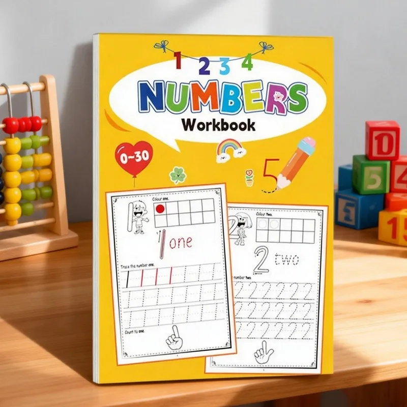 32 страницы, Рабочая тетрадь для развития цифрового мышления у детей 0-30 лет, Занимательная тетрадь-раскраска, Рабочая тетрадь для тренировки навыков управления ручкой для раннего развития детей.
32 страницы, Рабочая тетрадь для развития цифрового мышления у детей 0-30 лет, Занимательная тетрадь-раскраска, Рабочая тетрадь для тренировки навыков управления ручкой для раннего развития детей.