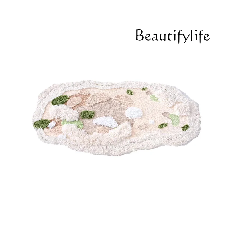 Modern Simple Machine Washable Shaped Carpet Carpet Bedroom Fiber Blanket Bedside Soft Blanket Thickened
Modern Simple Machine Washable Shaped Carpet Carpet Bedroom Fiber Blanket Bedside Soft Blanket Thickened