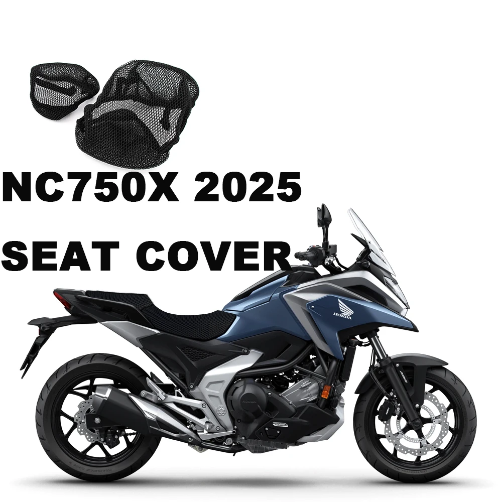 For Honda NC750 X Motorcycle Nylon Non Slip Seat Covers Airflow Honeycomb Mesh Insulated Protect NEW NC 750 X 2025-
For Honda NC750 X Motorcycle Nylon Non Slip Seat Covers Airflow Honeycomb Mesh Insulated Protect NEW NC 750 X 2025-