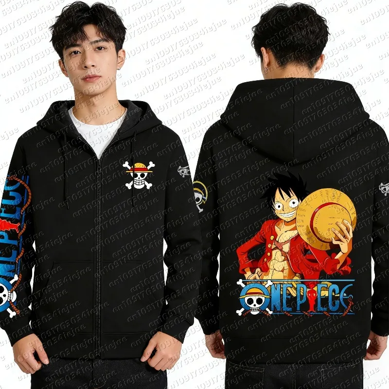 2026 One Piece Anime Hoodie Zipper Hoodie Men Women Luffy Print Graphic Streetwear Casual Pullover Long Sleeve Tops Autumn
2026 One Piece Anime Hoodie Zipper Hoodie Men Women Luffy Print Graphic Streetwear Casual Pullover Long Sleeve Tops Autumn