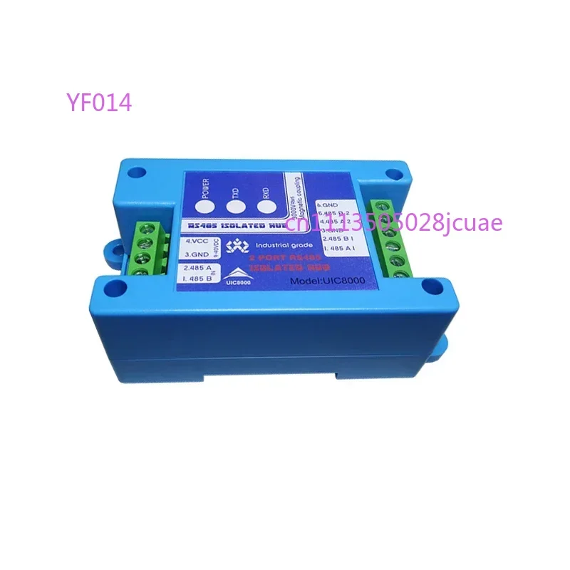 Industrial Grade 485 Relay Hub Dual Host Isolator RS422 Signal Extension Cable Separator with Lightning Protection
Industrial Grade 485 Relay Hub Dual Host Isolator RS422 Signal Extension Cable Separator with Lightning Protection