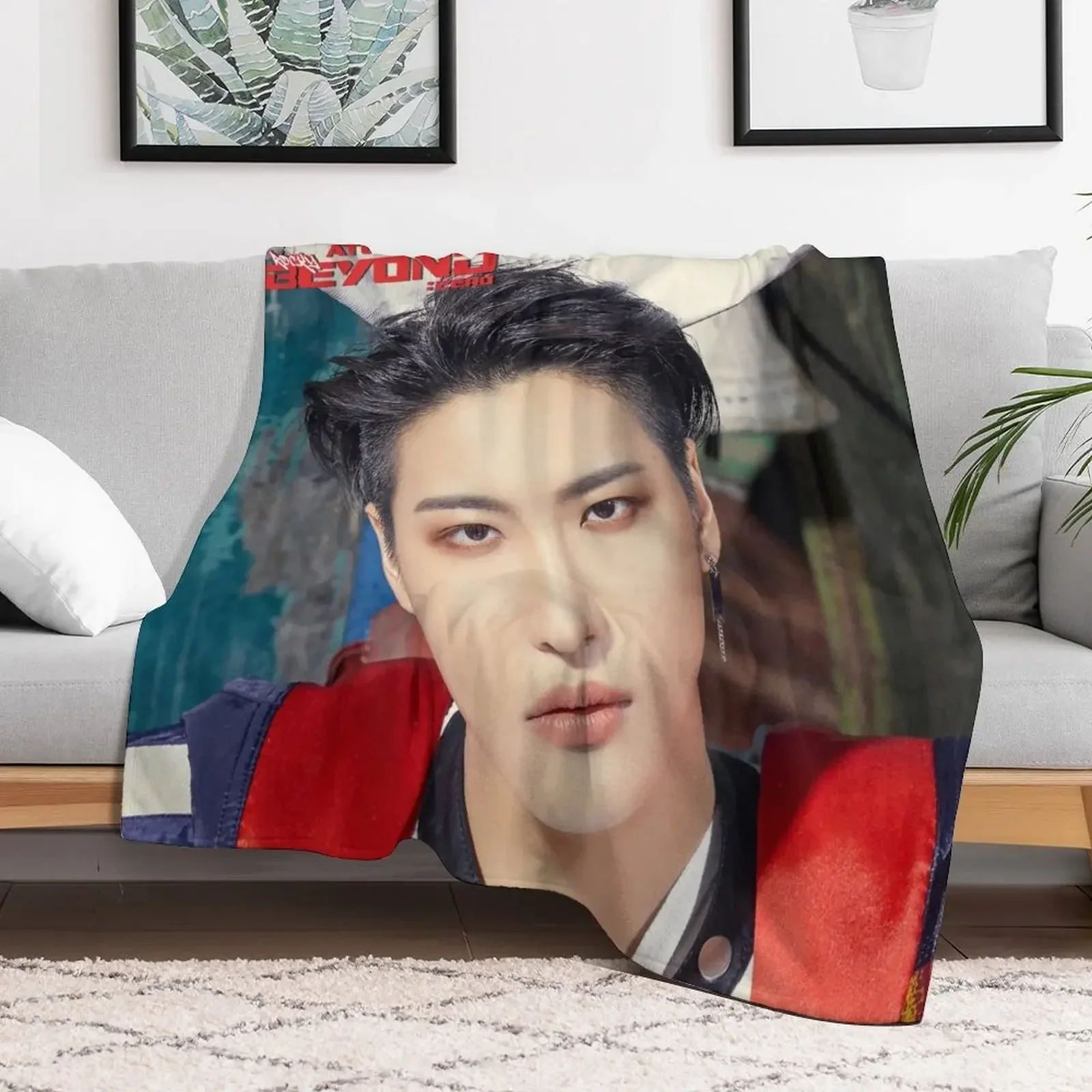Attez Seonghwa Throw Blanket warm for winter Bed Fashionable Sofa Quilt Blankets
Attez Seonghwa Throw Blanket warm for winter Bed Fashionable Sofa Quilt Blankets