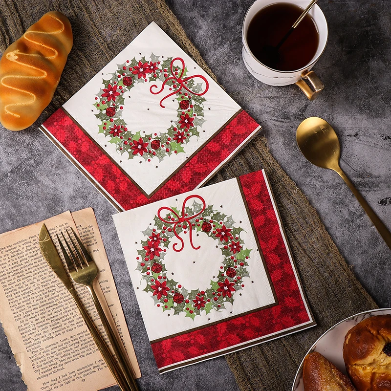 10/20pcs/Pac 33*33cm Colourful Santa Claus Christmas Tree Printed Tissue Paper Christmas Birthday Party Table Decoration Paper
10/20pcs/Pac 33*33cm Colourful Santa Claus Christmas Tree Printed Tissue Paper Christmas Birthday Party Table Decoration Paper
