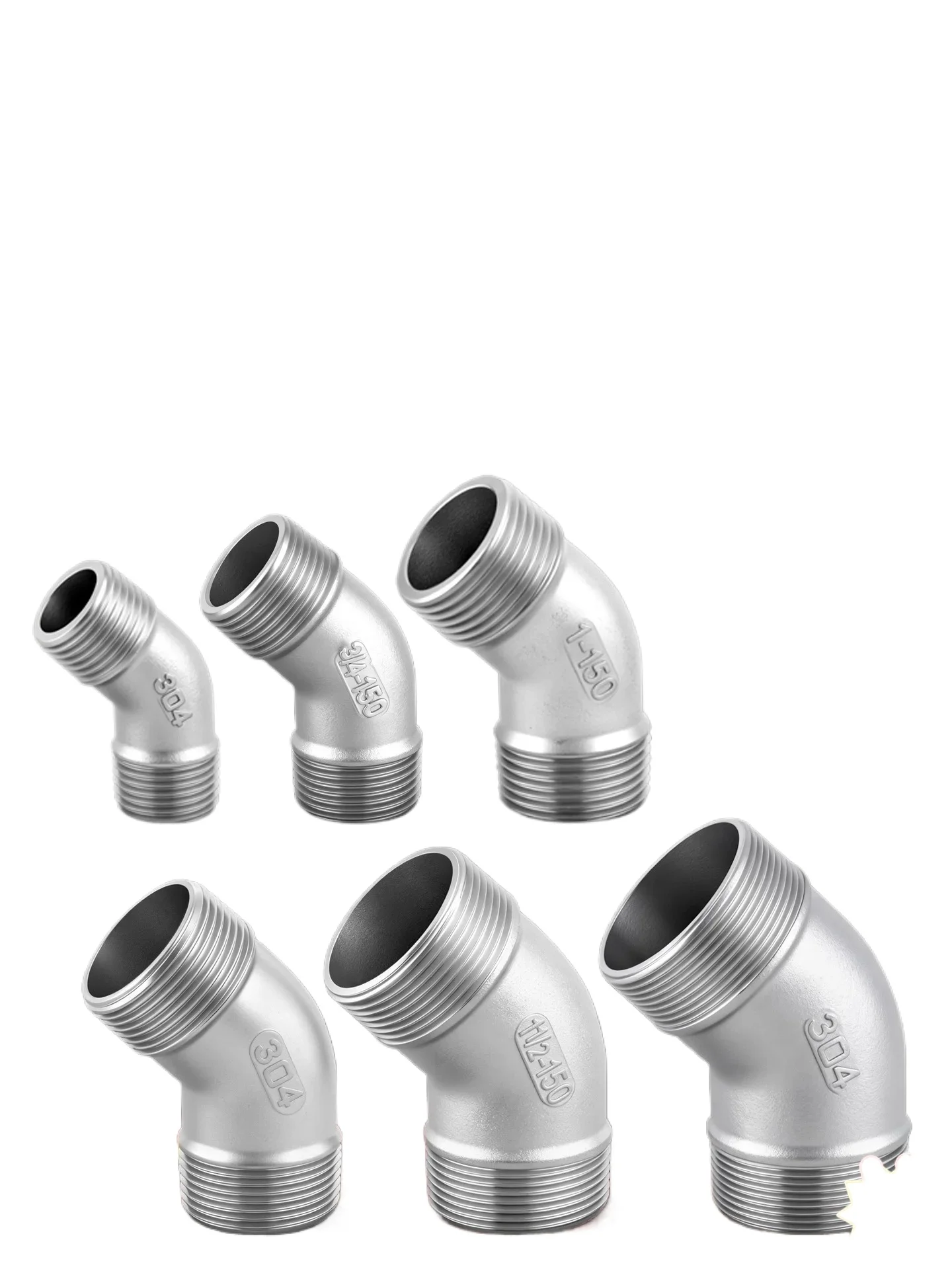 304 stainless steel 45 degree double external wire elbow 135 ° external wire thread elbow external tooth elbow 1 inch 2 inches
304 stainless steel 45 degree double external wire elbow 135 ° external wire thread elbow external tooth elbow 1 inch 2 inches