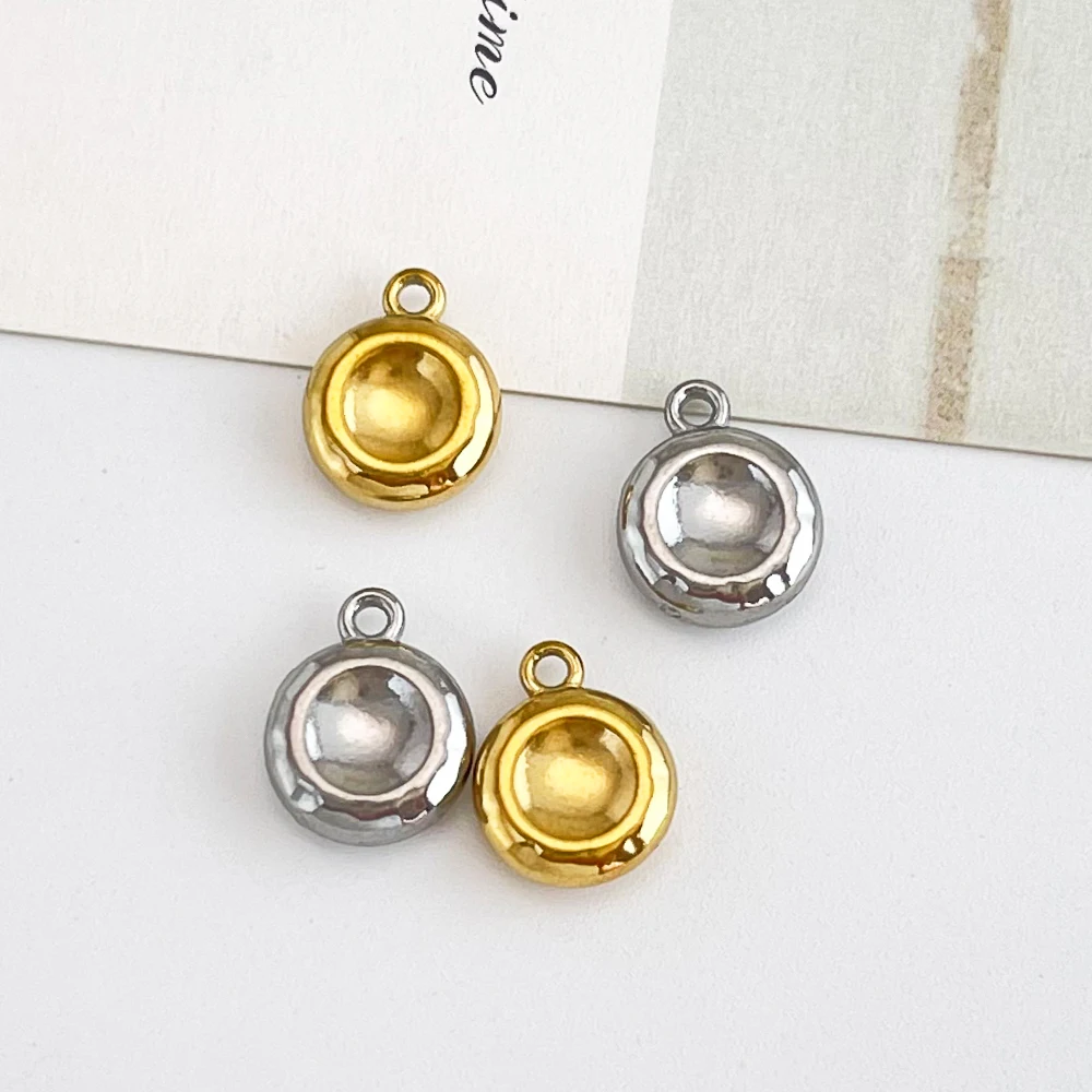 Cordial Design 9*12MM 50Pcs DIY Pendant/Stainless Steel Charms/Round Shape/Jewelry Findings & Components/DIY/Hand Made #195635
Cordial Design 9*12MM 50Pcs DIY Pendant/Stainless Steel Charms/Round Shape/Jewelry Findings & Components/DIY/Hand Made #195635