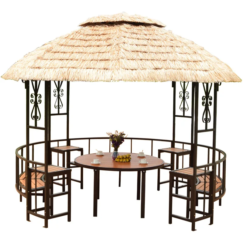 Customizable gazebo outdoor courtyard villa garden bed and breakfast agritainment thatched tent simulation straw pavilion
Customizable gazebo outdoor courtyard villa garden bed and breakfast agritainment thatched tent simulation straw pavilion