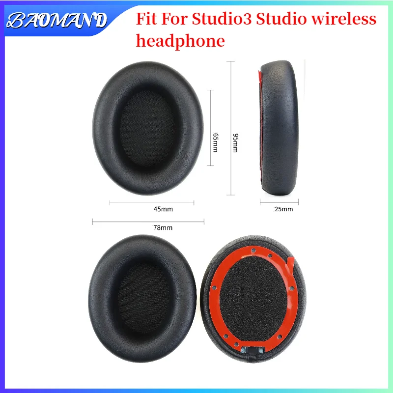 Replacement Earpads for Studio3 Studio wireless Headset Headphones Leather Sleeve Earphone Earmuff
Replacement Earpads for Studio3 Studio wireless Headset Headphones Leather Sleeve Earphone Earmuff