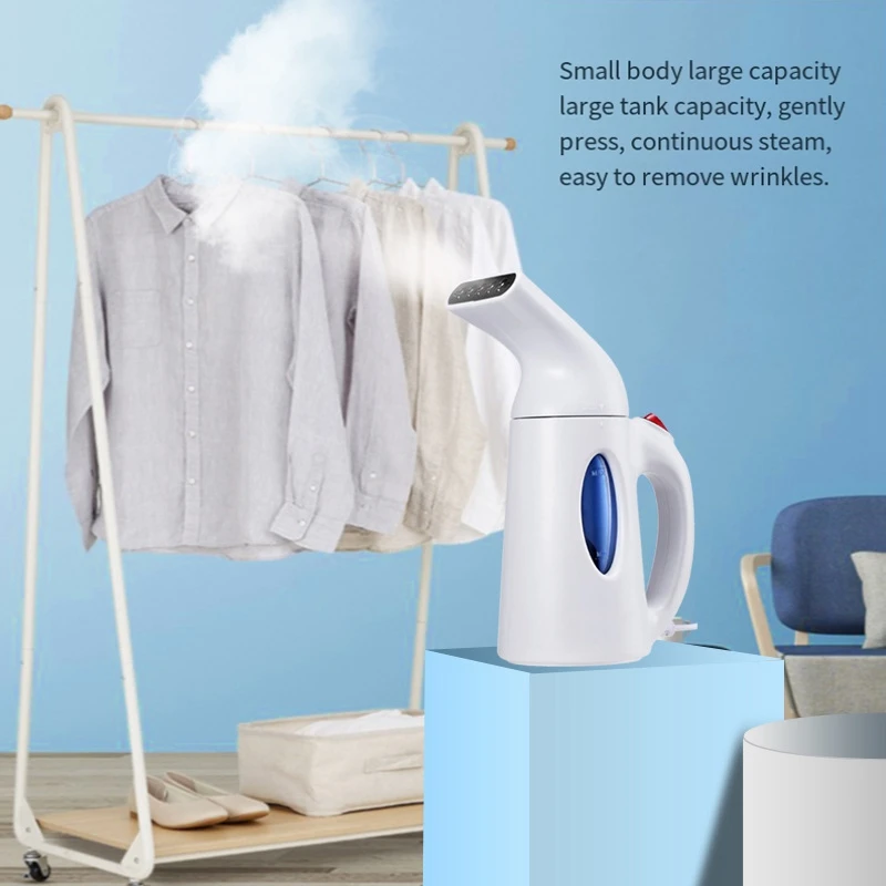 Steamer For Clothes,Portable Handheld Design,160Ml,Strong Penetrating Steam,Removes Wrinkle,For Home,Travel.EU Plug Easy Install
Steamer For Clothes,Portable Handheld Design,160Ml,Strong Penetrating Steam,Removes Wrinkle,For Home,Travel.EU Plug Easy Install