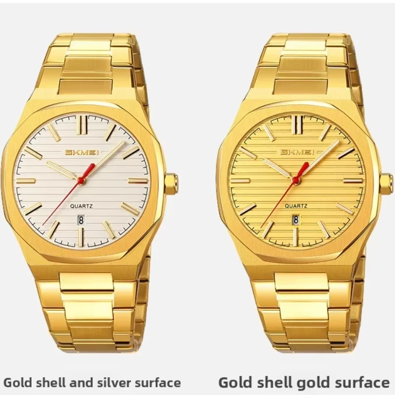 Men's Quartz Watch Waterproof Night Light Men's Watch Time Date Business Stainless Steel Strap Watch montre homme
Men's Quartz Watch Waterproof Night Light Men's Watch Time Date Business Stainless Steel Strap Watch montre homme