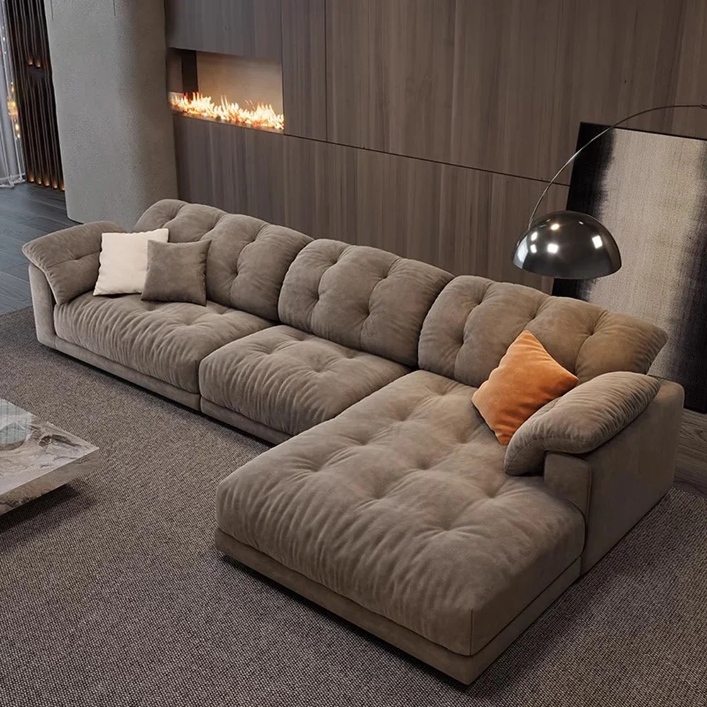 Lazy Armrest Living Room Sofa European Designer Sectional Multifunctional Sofa Modern Lounge Divani Da Soggiorno Home Furniture
Lazy Armrest Living Room Sofa European Designer Sectional Multifunctional Sofa Modern Lounge Divani Da Soggiorno Home Furniture