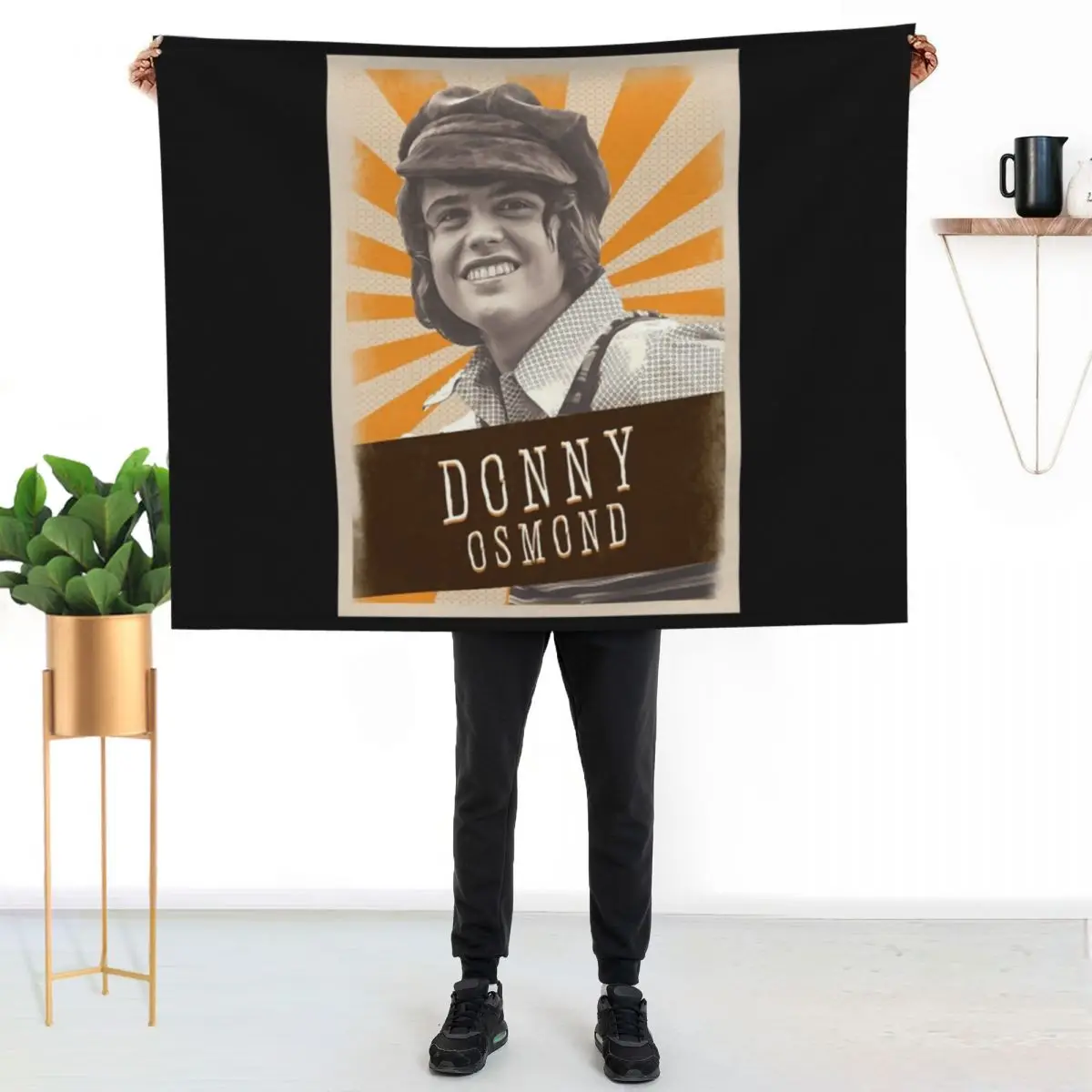 Vintage Asthetic Donny Osmond 80s Throw Blanket Easy Care Comfortable Blanket for Couch
Vintage Asthetic Donny Osmond 80s Throw Blanket Easy Care Comfortable Blanket for Couch