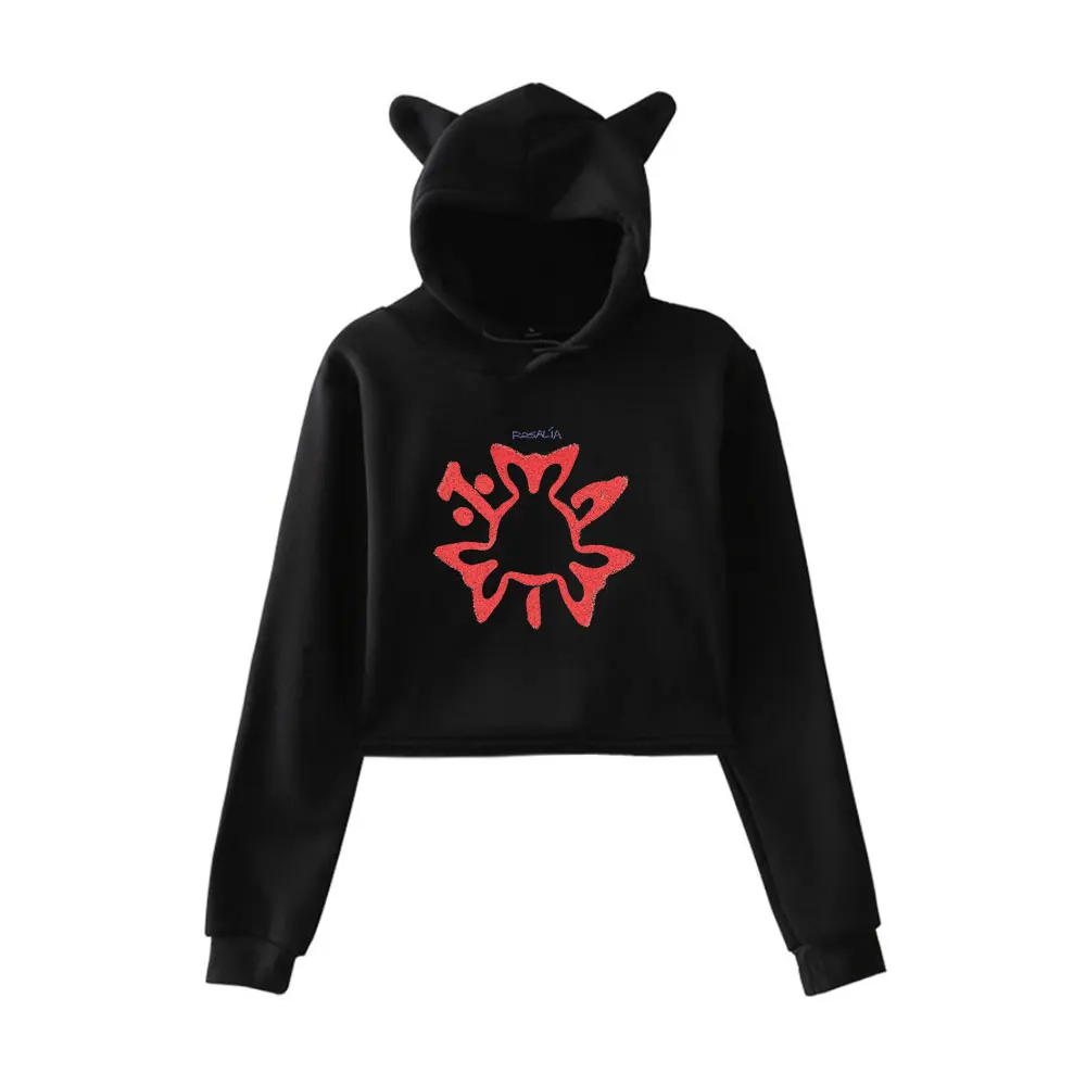2022 Rosalía Motomami Logo Pullover Hoodie Merch Hoodies Sweatshirts For Girls Cat Ear Crop Top Hoodie Youth
2022 Rosalía Motomami Logo Pullover Hoodie Merch Hoodies Sweatshirts For Girls Cat Ear Crop Top Hoodie Youth
