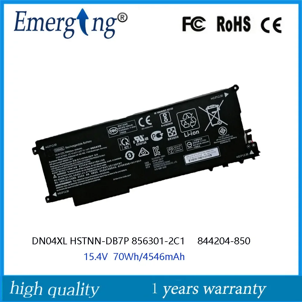 Аккумулятор для ноутбука 15,4 В 70 Втч DN04XL для HP ZBook X2 G4 856301 -2C1 HSTNN-DB7P 856843 -855
Аккумулятор для ноутбука 15,4 В 70 Втч DN04XL для HP ZBook X2 G4 856301 -2C1 HSTNN-DB7P 856843 -855