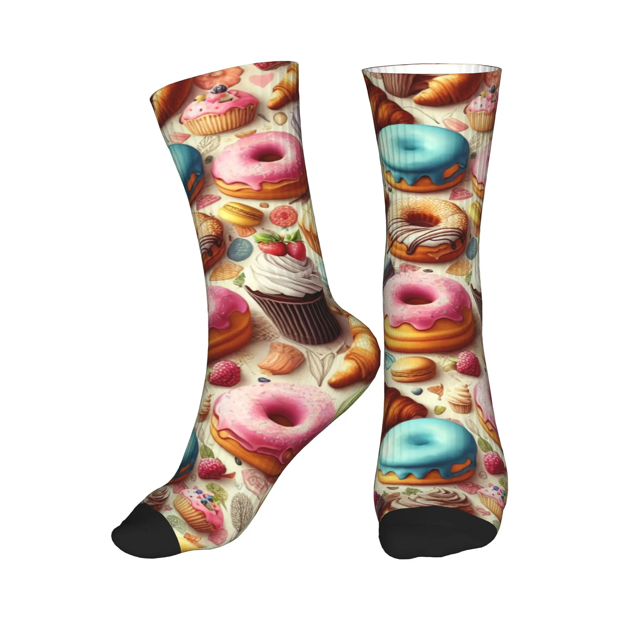 Colorful Candy Donuts Men's Crew Socks Unisex Funny 3D Printed Dress Socks
Colorful Candy Donuts Men's Crew Socks Unisex Funny 3D Printed Dress Socks