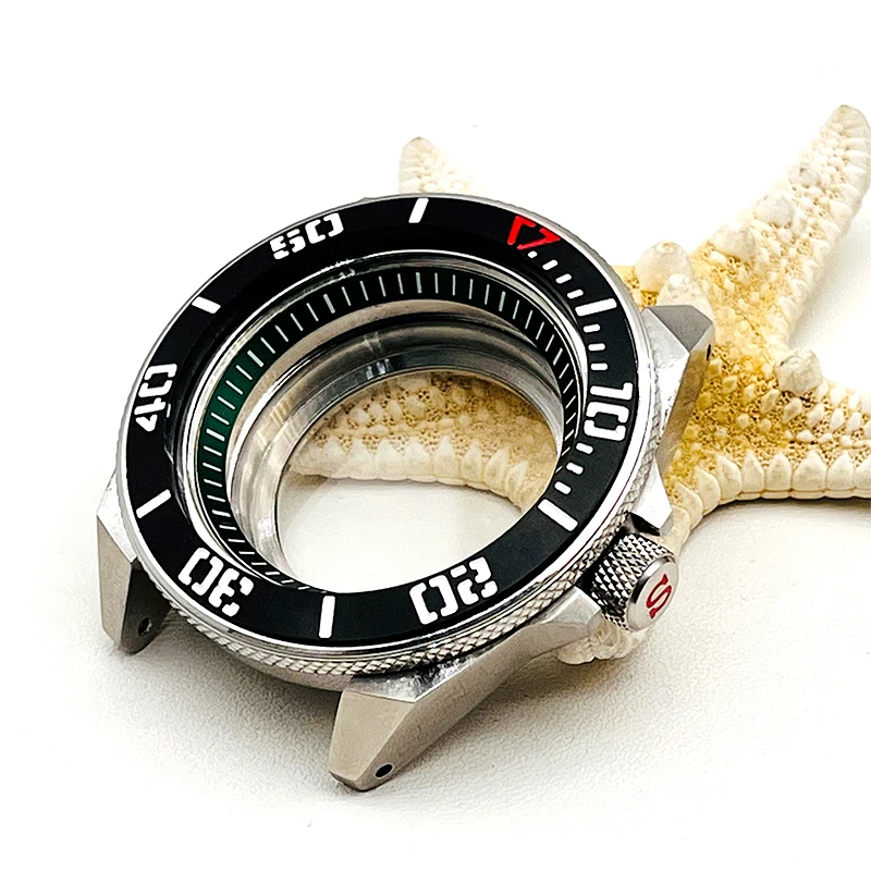 Seiko Dial NH35 Case Stainless Steel Transparent Bottom Back Cover Fits for NH35 NH36 Automatic Movement King Samurai Watch Case
Seiko Dial NH35 Case Stainless Steel Transparent Bottom Back Cover Fits for NH35 NH36 Automatic Movement King Samurai Watch Case