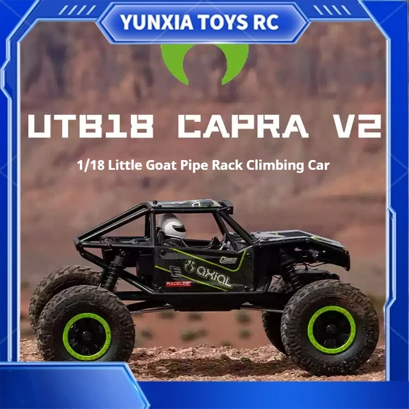 Осевой электрический внедорожник с дистанционным управлением 1:18 UTB18 CAPRA с полным приводом козла RTR подарок для рук, чтобы играть
Осевой электрический внедорожник с дистанционным управлением 1:18 UTB18 CAPRA с полным приводом козла RTR подарок для рук, чтобы играть