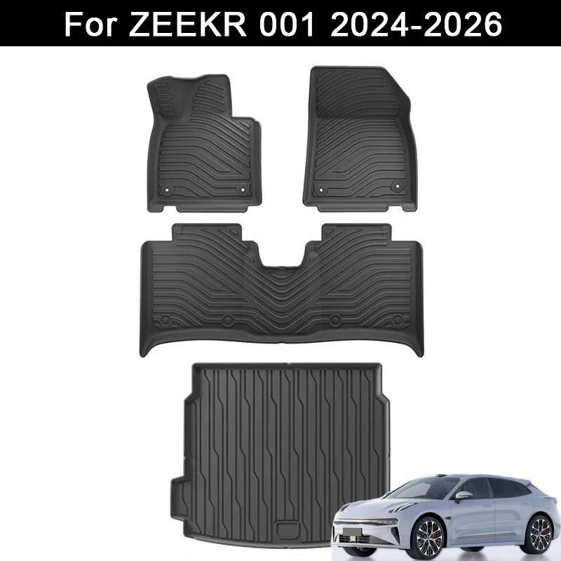 TPE Floor Mats & Cargo Liners for ZEEKR 001 2026 2025 2024, All Weather Protection Anti-Slip Trunk Mats
TPE Floor Mats & Cargo Liners for ZEEKR 001 2026 2025 2024, All Weather Protection Anti-Slip Trunk Mats