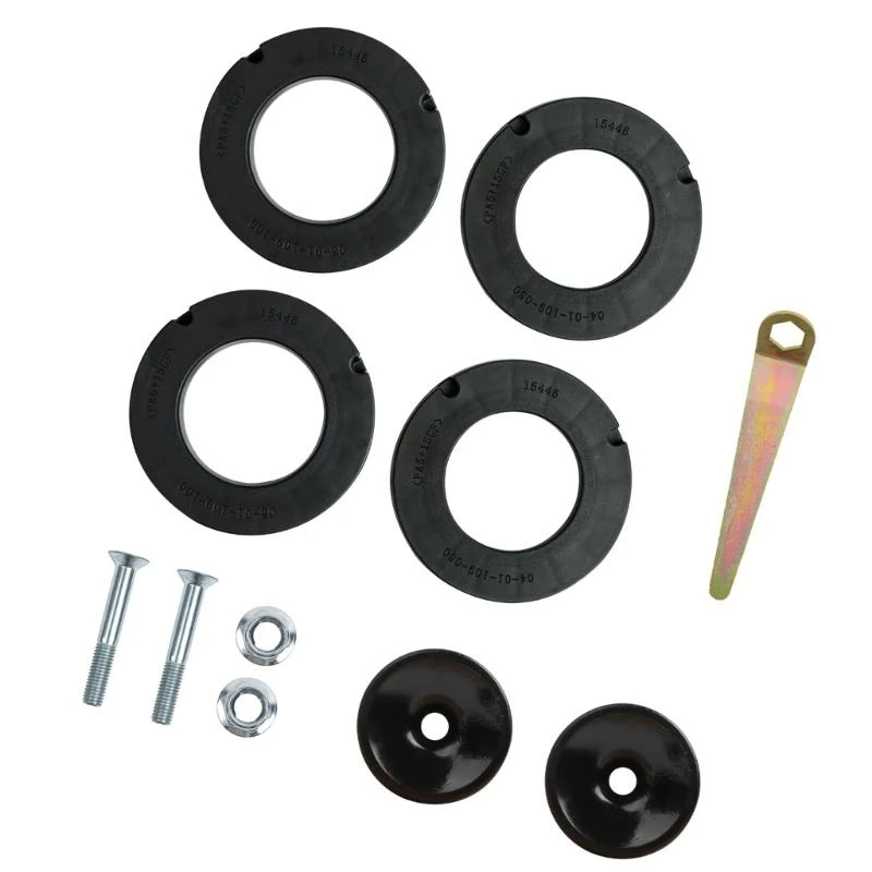 U13C 1155300 1.5inch Larger Tires Spacer Leveling Offer Tire Clearance&Height Adjustment Without Shock Absorbers
U13C 1155300 1.5inch Larger Tires Spacer Leveling Offer Tire Clearance&Height Adjustment Without Shock Absorbers