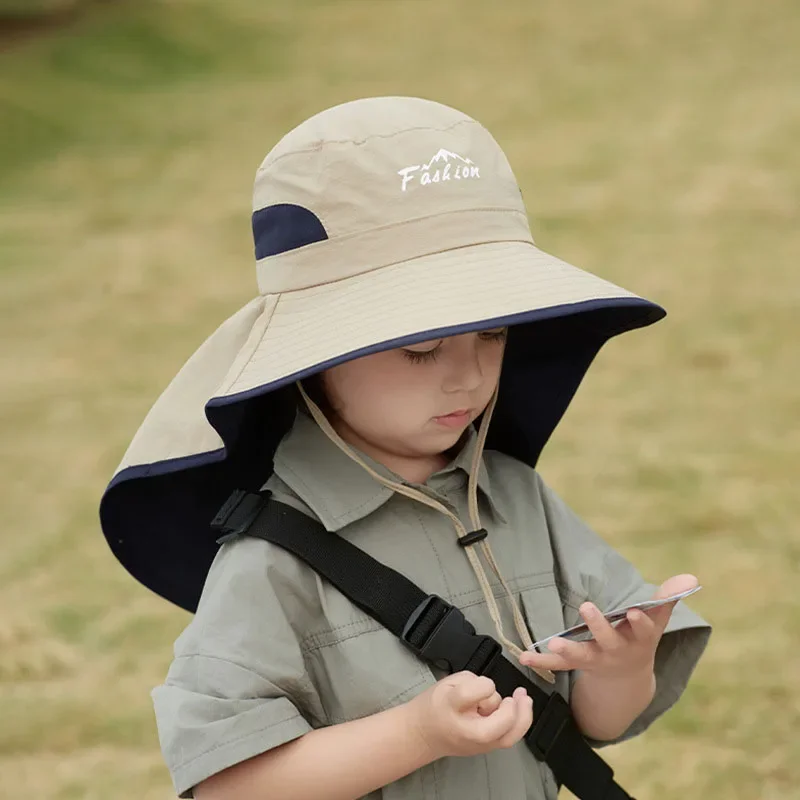 Summer Mesh Baby Buckct Hat Large Brim UV Baby Boys Girls Sunscreen Basin Cap Outdoor Beach Sunshade Kids Fisherman Cap
Summer Mesh Baby Buckct Hat Large Brim UV Baby Boys Girls Sunscreen Basin Cap Outdoor Beach Sunshade Kids Fisherman Cap