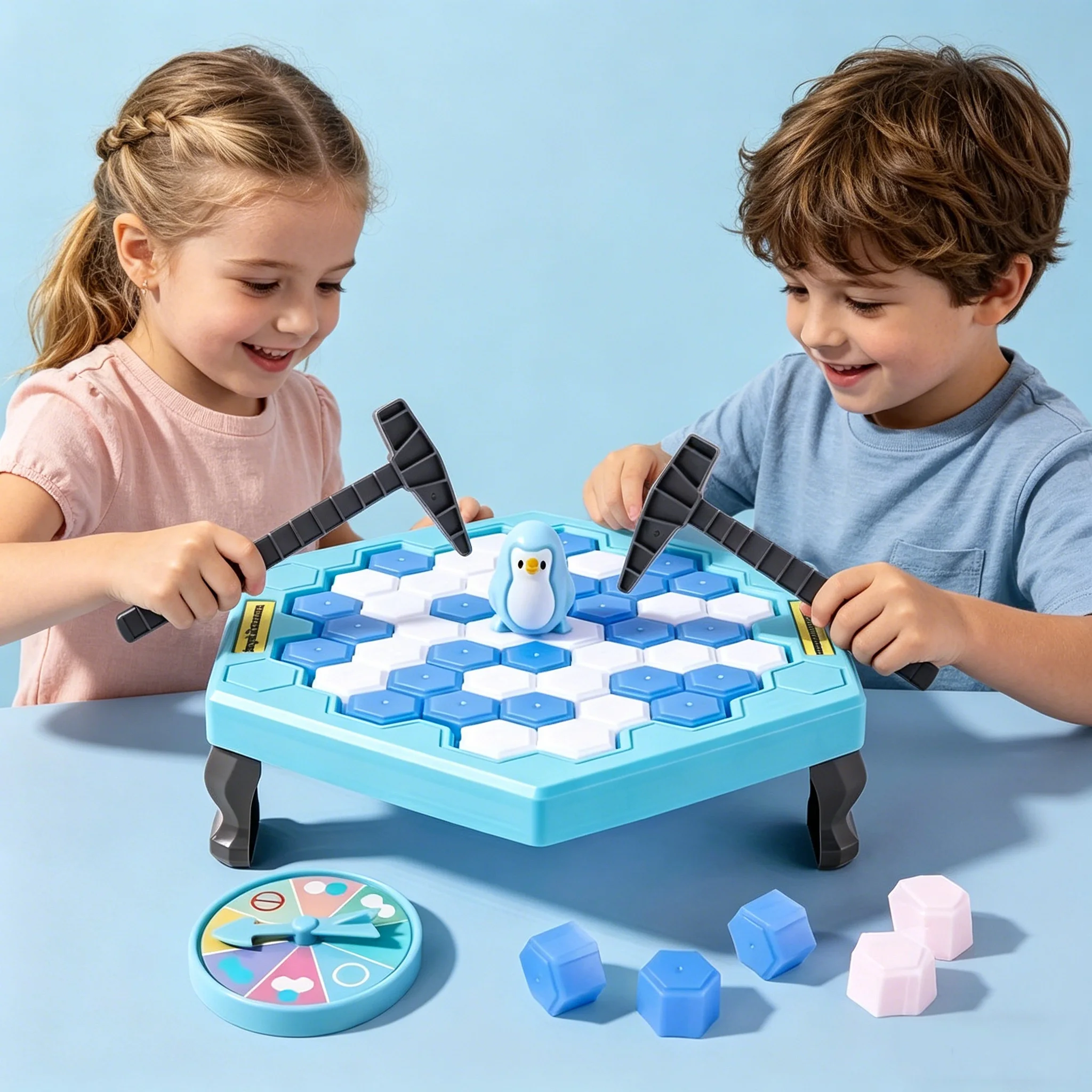 Save Penguin Knocking Ice Toy, Ice Breaker Knocking And Disassembling Wall Board Game Novelty Game Interactive Toy
Save Penguin Knocking Ice Toy, Ice Breaker Knocking And Disassembling Wall Board Game Novelty Game Interactive Toy