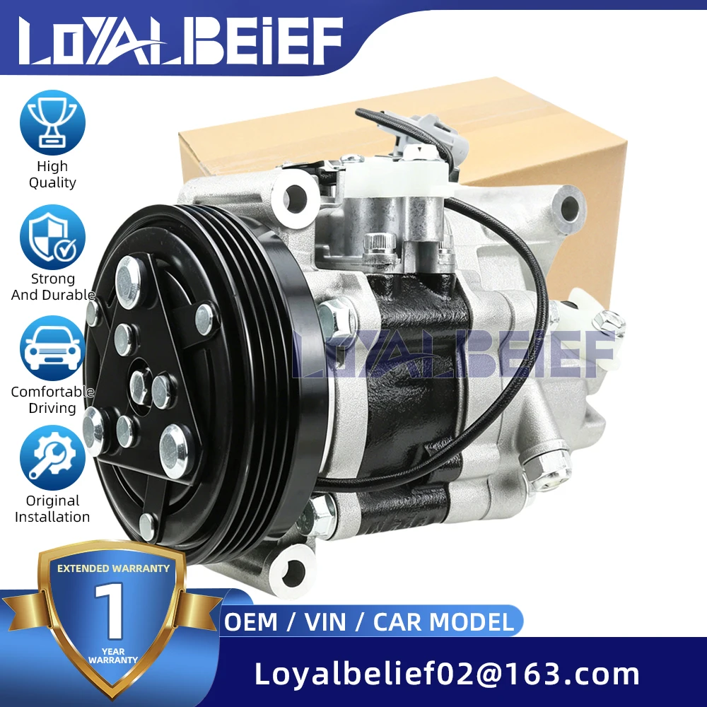Air Conditioning AC Compressor For Suzuki Swift III MZ,EZ H09A0AN4AB 95200-64JA0 95200-64JA1 FS0315047901 4 Grooves
Air Conditioning AC Compressor For Suzuki Swift III MZ,EZ H09A0AN4AB 95200-64JA0 95200-64JA1 FS0315047901 4 Grooves