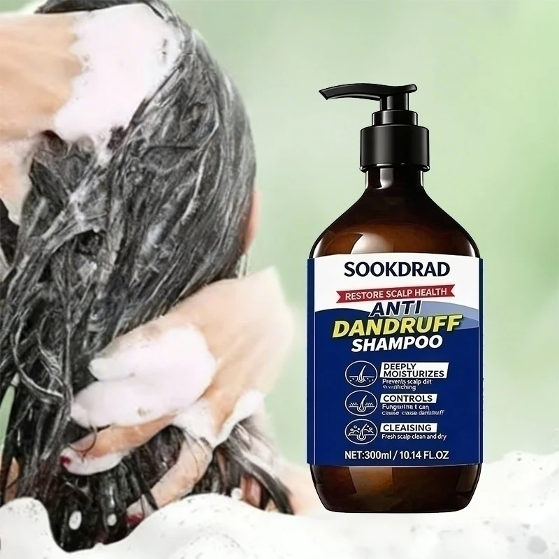 Anti Dandruff Shampoo, Controls Fungi, Prevents Itching, Cleans Scalp, Keep Fresh Clean 300ml
Anti Dandruff Shampoo, Controls Fungi, Prevents Itching, Cleans Scalp, Keep Fresh Clean 300ml