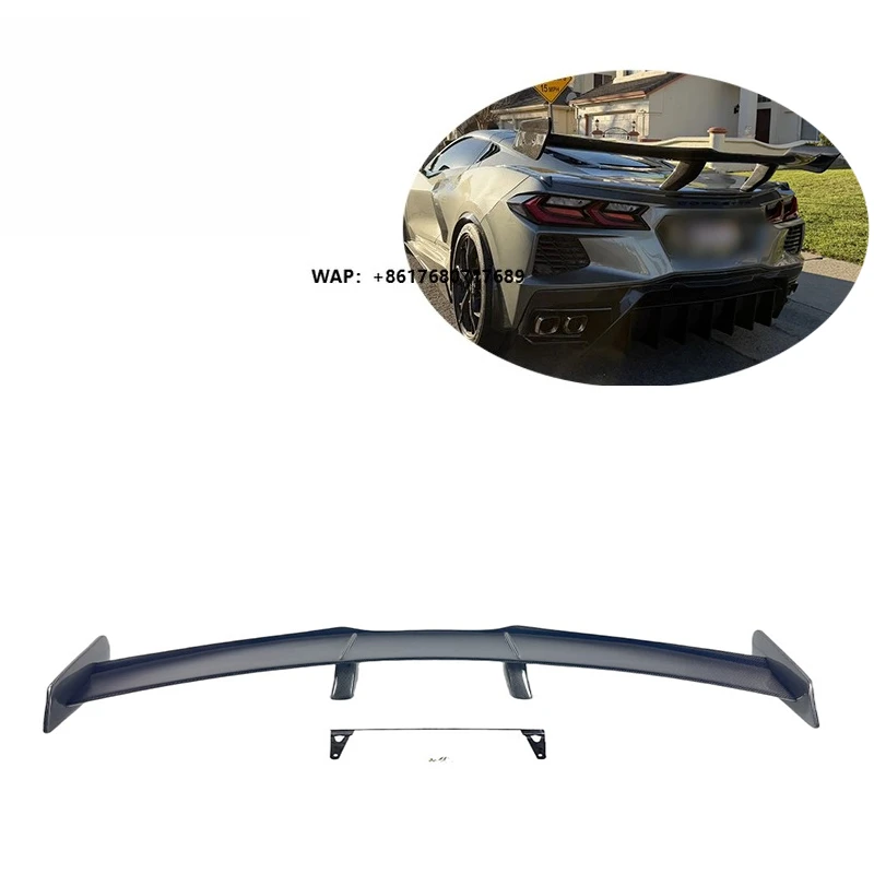 C8 Stingray ZR1 Style Real Carbon Fiber Rear Spoiler for Corvette C8 Z07 Stingray High Wing 2020 2025
C8 Stingray ZR1 Style Real Carbon Fiber Rear Spoiler for Corvette C8 Z07 Stingray High Wing 2020 2025