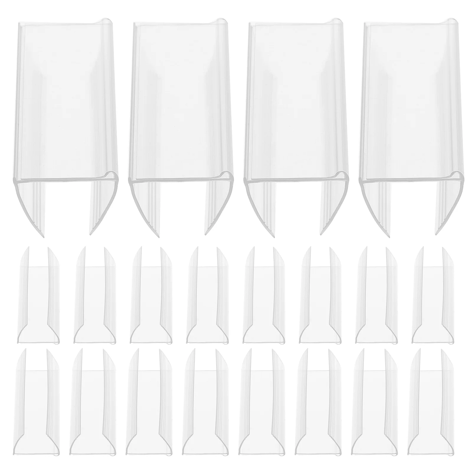 30 Pcs PVC Plastic Shelf Label Holders for Home Office Price Tag Sign Display Retail Supermarket Storage Room Indexing
30 Pcs PVC Plastic Shelf Label Holders for Home Office Price Tag Sign Display Retail Supermarket Storage Room Indexing