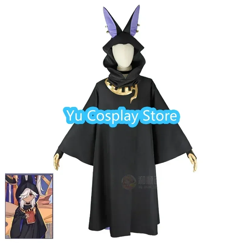 Yu-Cosplay Game Genshin Impact Tignari костюмы для косплея аниме одежда Хэллоуин вечерние униформа необычный черный плащ костюм на заказ
Yu-Cosplay Game Genshin Impact Tignari костюмы для косплея аниме одежда Хэллоуин вечерние униформа необычный черный плащ костюм на заказ