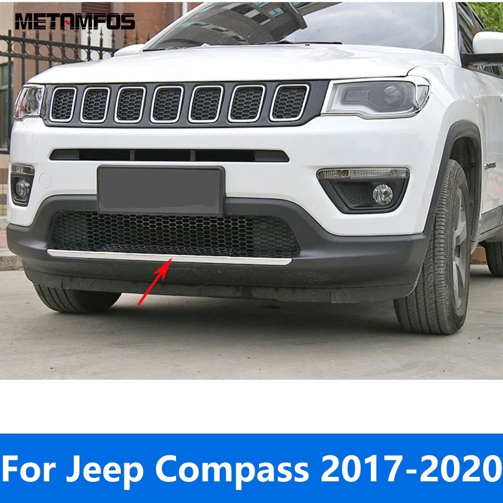 For Jeep Compass 2017 2018 2019 2020 Chrome Front Bumper Lip Trim Body Kit Spoiler Splitter Diffuser Accessories Car Styling
For Jeep Compass 2017 2018 2019 2020 Chrome Front Bumper Lip Trim Body Kit Spoiler Splitter Diffuser Accessories Car Styling