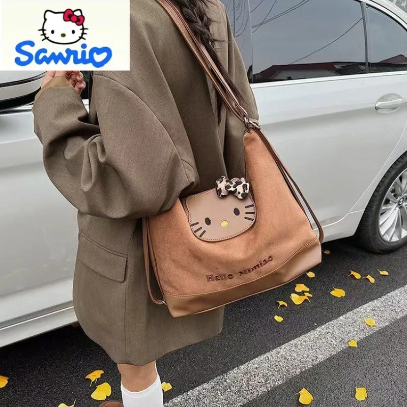 Sanrio Retro Fashion Cartoon Hello Kitty Shoulder Bag for Women, Large Capacity Casual Versatile Handheld Crossbody Bag
Sanrio Retro Fashion Cartoon Hello Kitty Shoulder Bag for Women, Large Capacity Casual Versatile Handheld Crossbody Bag