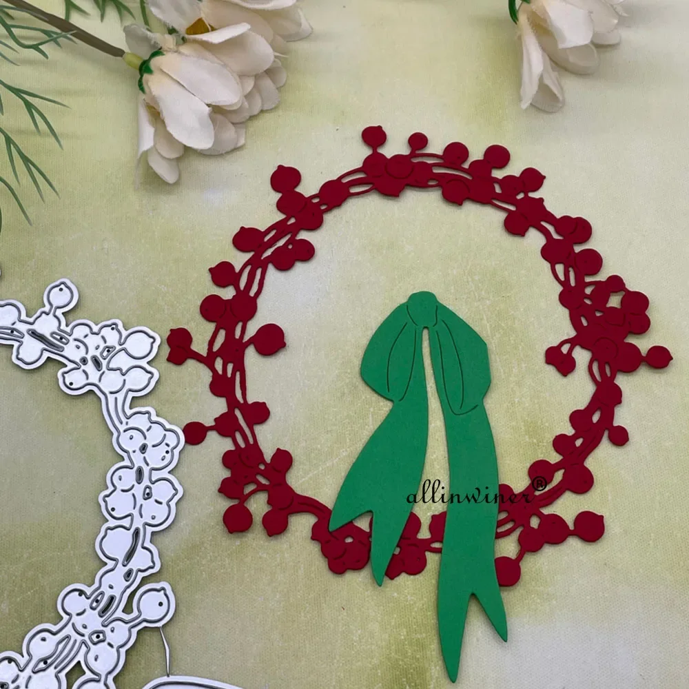 New Bow wreath decoration DIY Craft Metal Cutting Die Scrapbook Embossed Paper Card Album Craft Template Stencil Dies
New Bow wreath decoration DIY Craft Metal Cutting Die Scrapbook Embossed Paper Card Album Craft Template Stencil Dies