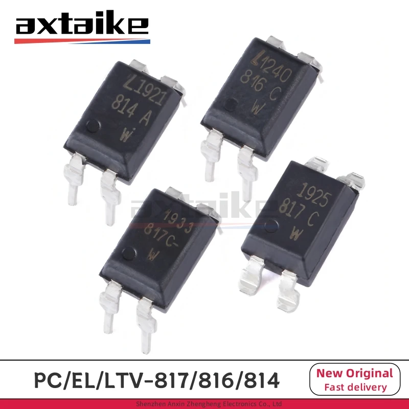 20PCS 817C 814A 816C 816D SMD DIP 4Pin LTV-814-A LTV-816 LTV-817 EL817 PC814 PC816 PC817-A/B/C/D Phototransistor Photocoupler IC
20PCS 817C 814A 816C 816D SMD DIP 4Pin LTV-814-A LTV-816 LTV-817 EL817 PC814 PC816 PC817-A/B/C/D Phototransistor Photocoupler IC