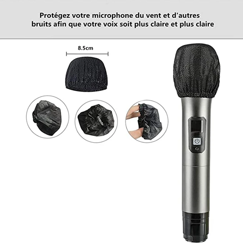 600 Pcs Disposable Microphone Covers, Windscreen Microphone Covers, Handheld Microphone Protective Cap for Karaoke
600 Pcs Disposable Microphone Covers, Windscreen Microphone Covers, Handheld Microphone Protective Cap for Karaoke
