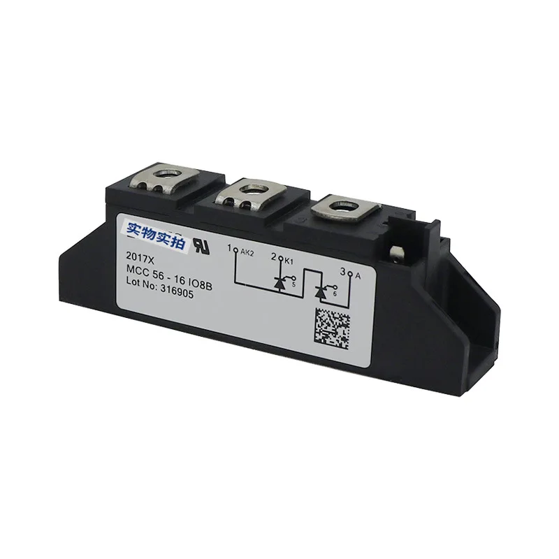 MCC56-16IO8B high voltage thyristor MCC56-16IO1B electronic components, sufficient stock
MCC56-16IO8B high voltage thyristor MCC56-16IO1B electronic components, sufficient stock