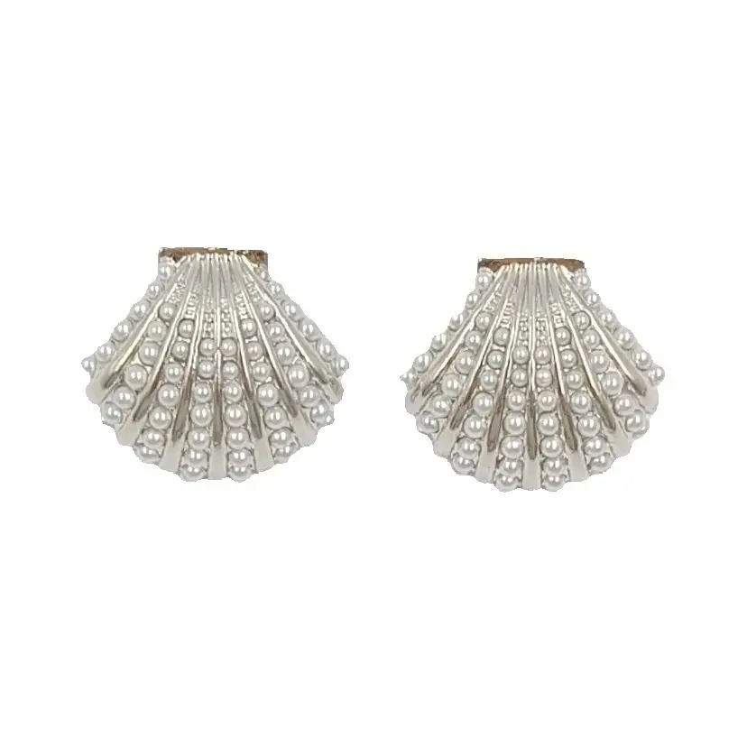 WT-ME124 Vivid And Cute Style Shell Pendant Design With Brass Artificial Pearl Earring For Girls Dating Decorated
WT-ME124 Vivid And Cute Style Shell Pendant Design With Brass Artificial Pearl Earring For Girls Dating Decorated
