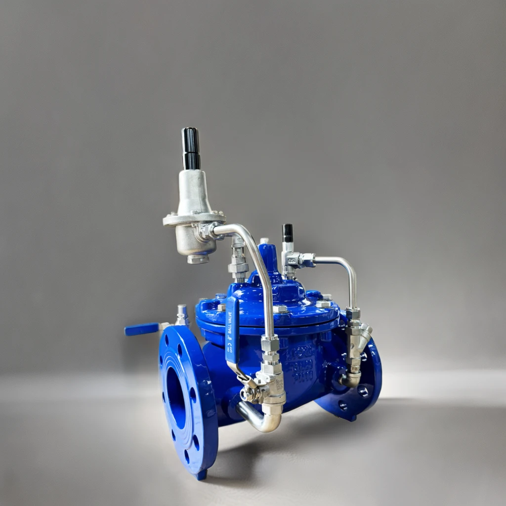 Custom Controlled Hydraulic Water Pressure Reducing Valve Pilot Operated for General Use
Custom Controlled Hydraulic Water Pressure Reducing Valve Pilot Operated for General Use