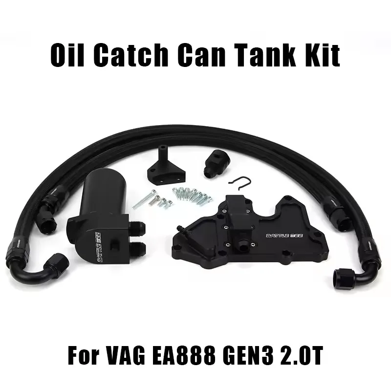 1 set Oil Catch Can Kit For Gen3 EA888 For Volkswagen Audi Golf MK7 2.0T Catch Tank Kit Aluminum Oil Catch Can Tank BB-OCC-003
1 set Oil Catch Can Kit For Gen3 EA888 For Volkswagen Audi Golf MK7 2.0T Catch Tank Kit Aluminum Oil Catch Can Tank BB-OCC-003