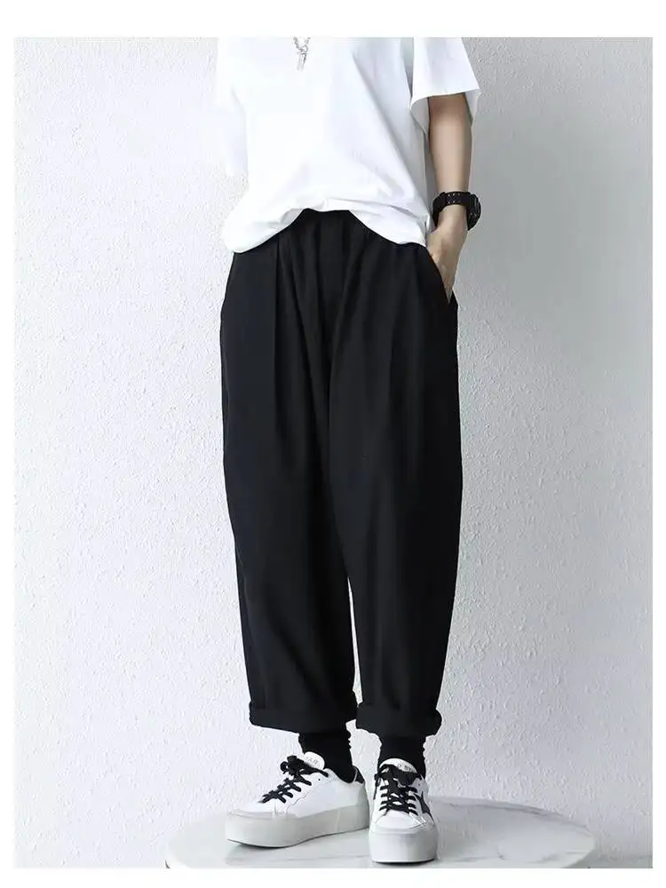 Ladies Straight Tube Harun Pants Spring And Autumn New Classic Simple Retro Casual Large Size Pants
Ladies Straight Tube Harun Pants Spring And Autumn New Classic Simple Retro Casual Large Size Pants