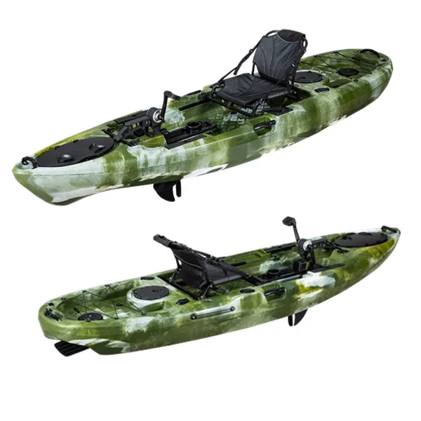 LSF Classic 10ft Fishing Pedal Kayak 3.16m Single Canoe Boat with HDPE Hull for 1 Person Use on Sea
LSF Classic 10ft Fishing Pedal Kayak 3.16m Single Canoe Boat with HDPE Hull for 1 Person Use on Sea