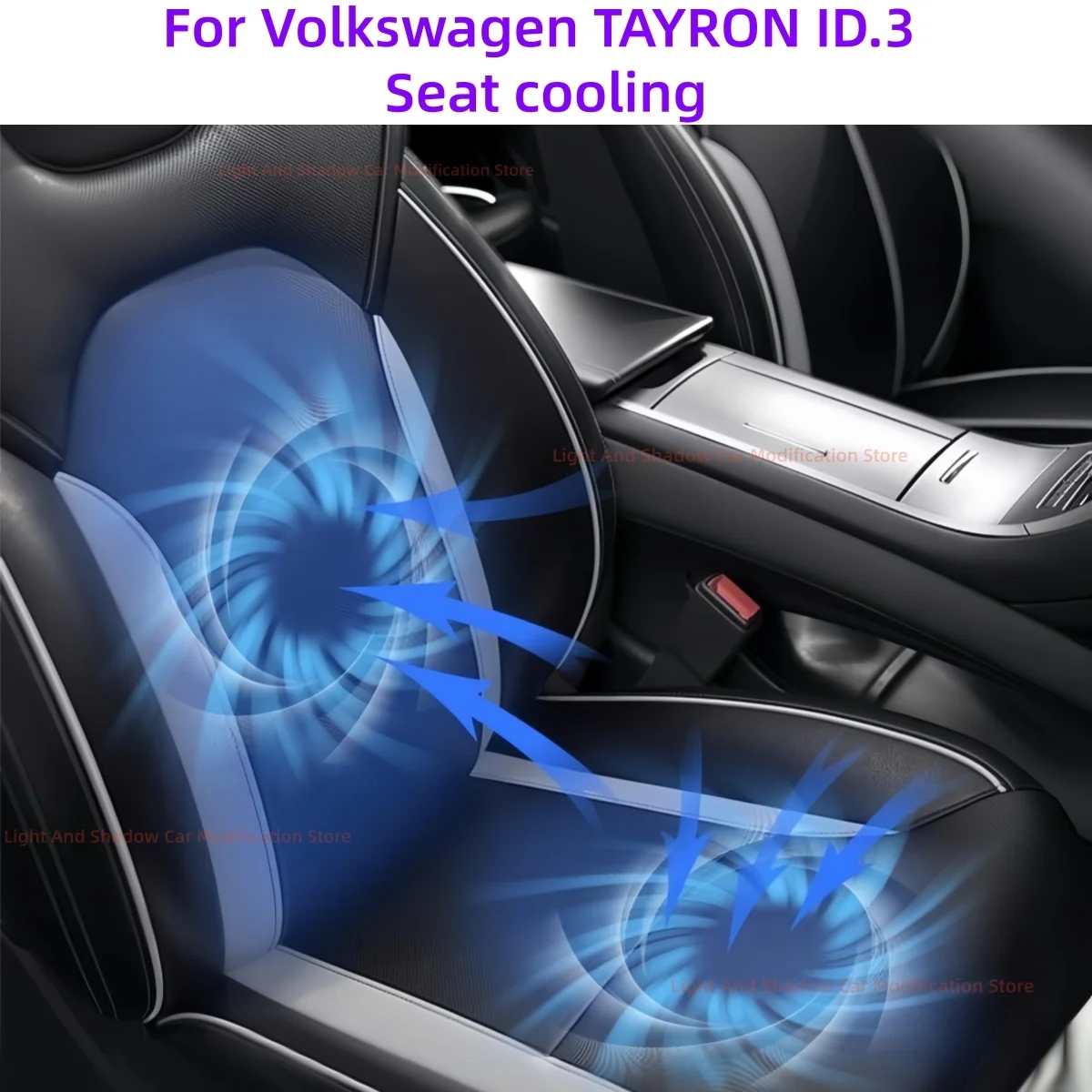 Car modification accessories Fan Seat cooling For Volkswagen TAYRON ID.3 seat ventilation Screen control Car interior supplies
Car modification accessories Fan Seat cooling For Volkswagen TAYRON ID.3 seat ventilation Screen control Car interior supplies