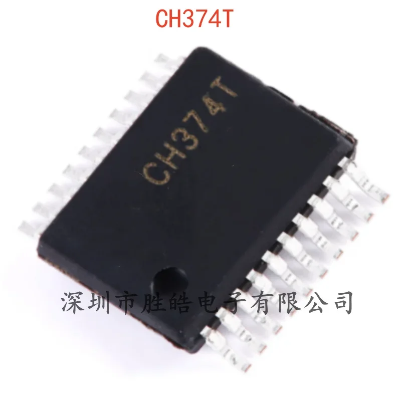(2PCS) NEW CH374T 374T USB Bus Interface Chip SSOP-20 CH374T Integrated Circuit
(2PCS) NEW CH374T 374T USB Bus Interface Chip SSOP-20 CH374T Integrated Circuit